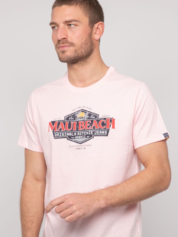 T-shirt coton motifs...