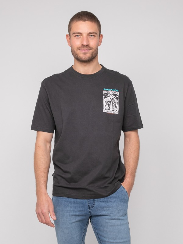 T-shirt oversize motifs...