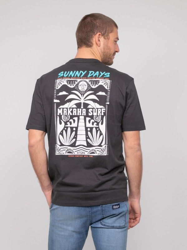 T-shirt oversize motifs...