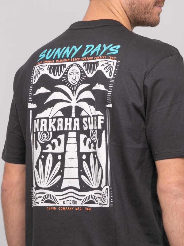 T-shirt oversize motifs...