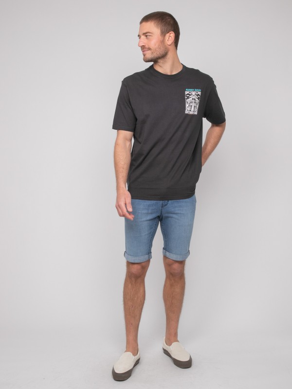 T-shirt oversize motifs...