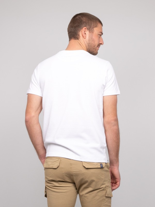 T-shirt coton NOCERA - Blanc