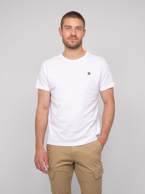 T-shirt coton NOCERA - Blanc