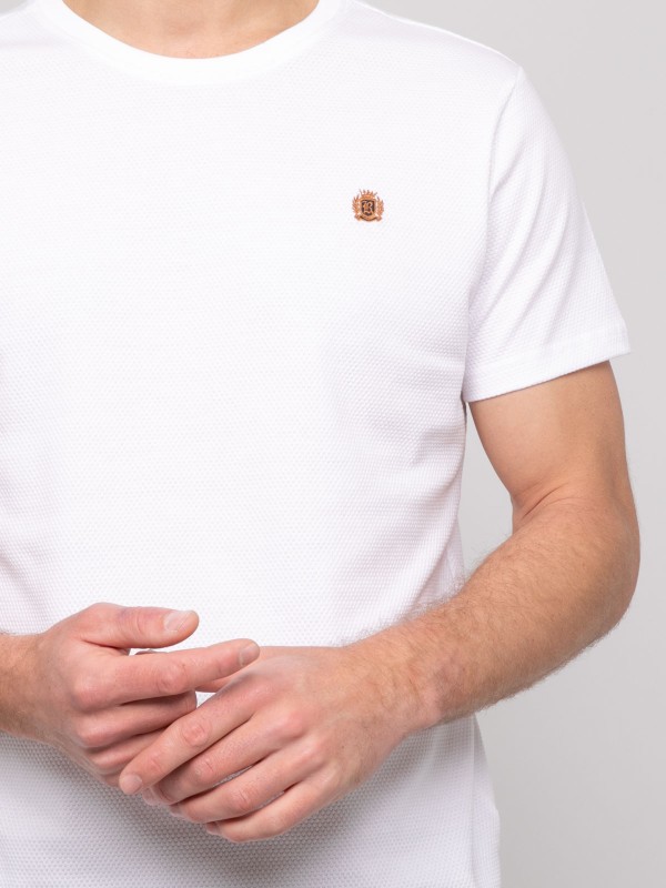 T-shirt coton NOCERA - Blanc