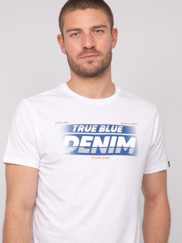 T-shirt coton motifs NOLOUP...