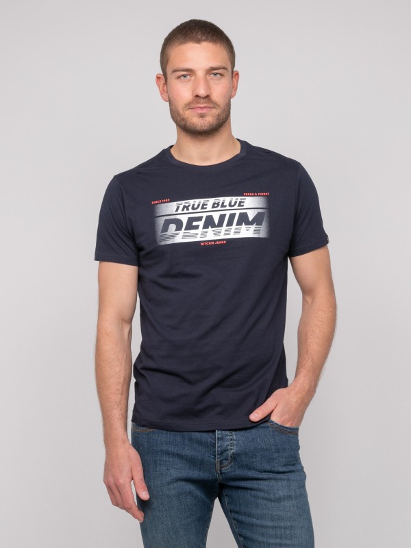 T-shirt coton motifs NOLOUP...