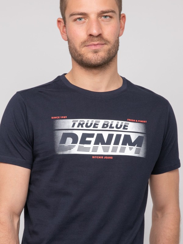 T-shirt coton motifs NOLOUP...