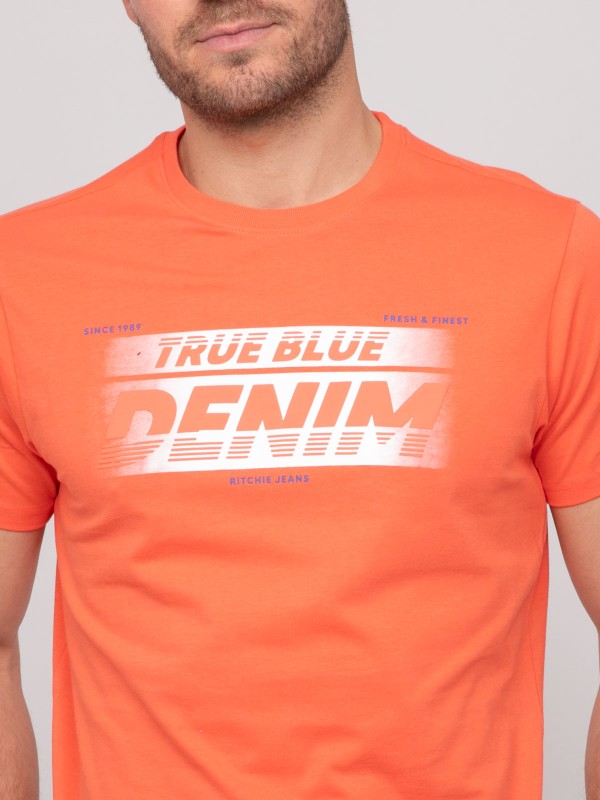 T-shirt coton motifs NOLOUP...