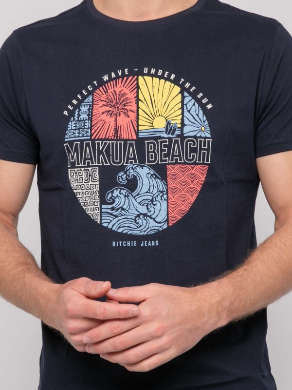 T-shirt coton motifs NORDOIT