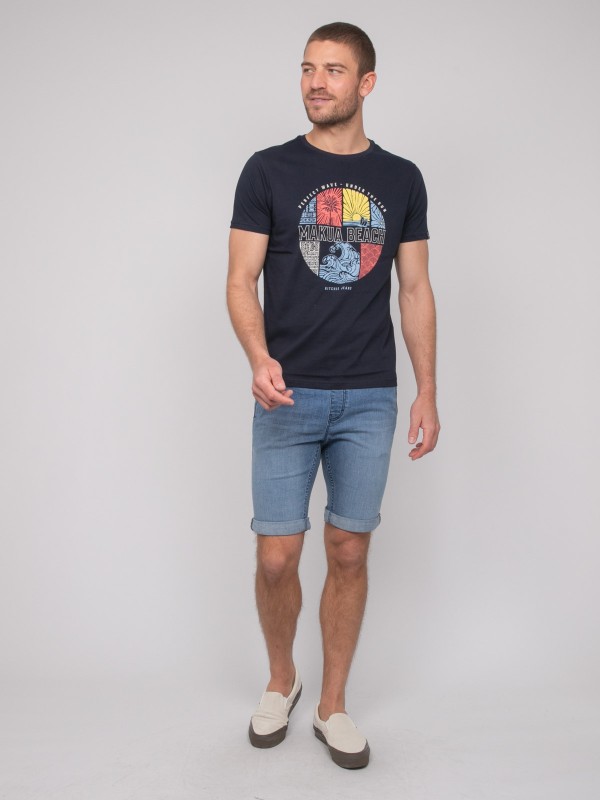 T-shirt coton motifs NORDOIT