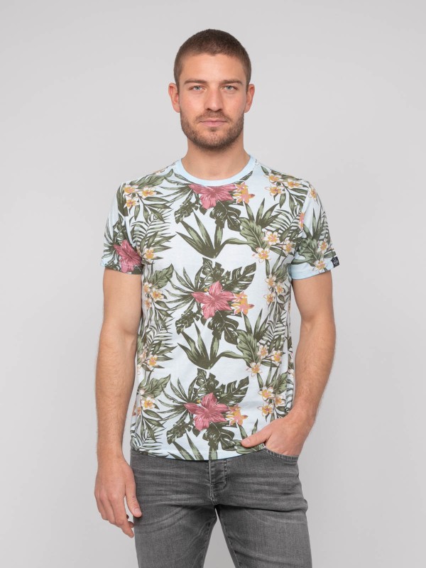 T-shirt coton motifs NOUBOMEL