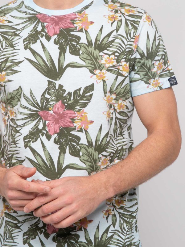 T-shirt coton motifs NOUBOMEL