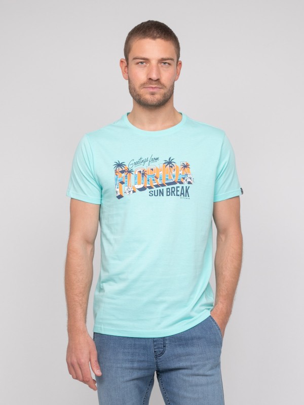 T-shirt coton motifs NOURITO