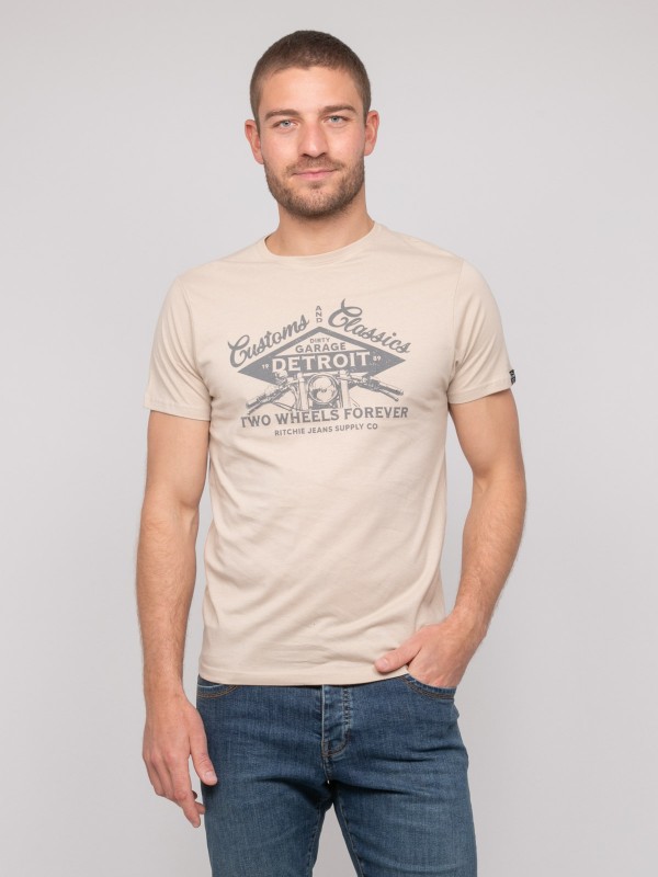 T-shirt coton motifs NOUPARIX