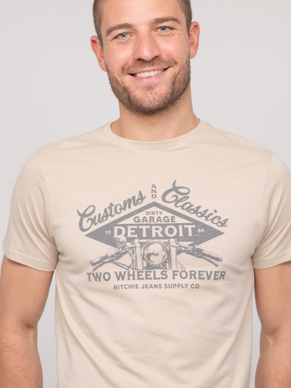 T-shirt coton motifs NOUPARIX