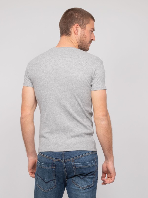 T shirt col rond coton...