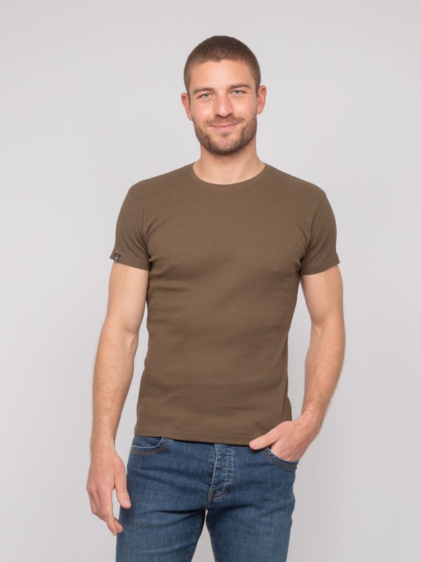 T shirt col rond coton...