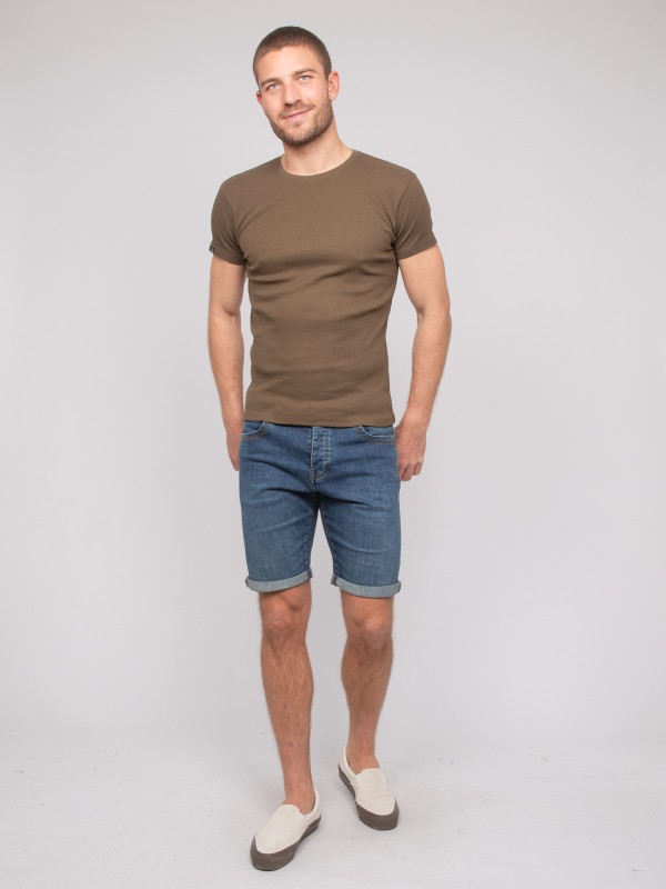 T shirt col rond coton...