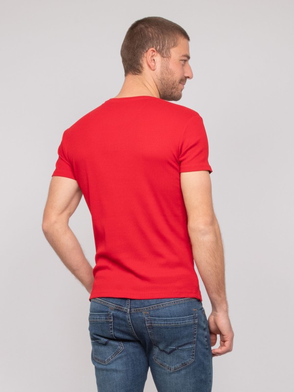 T shirt col rond coton...