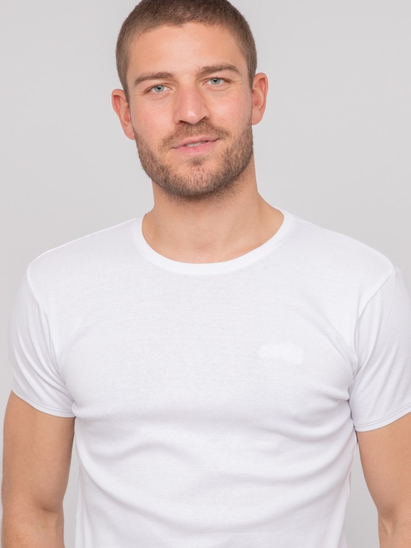 T shirt col rond coton...