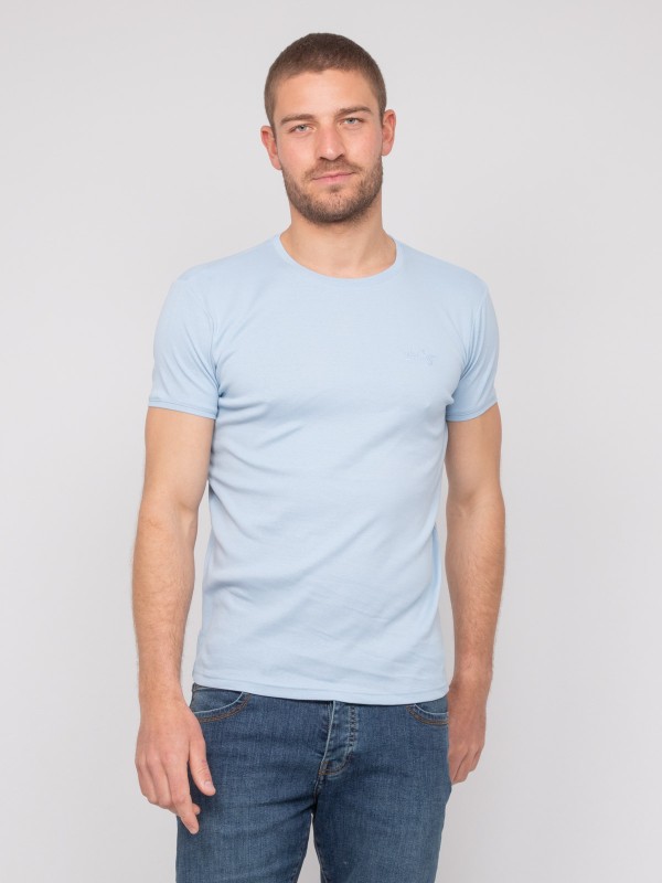 T shirt col rond coton...