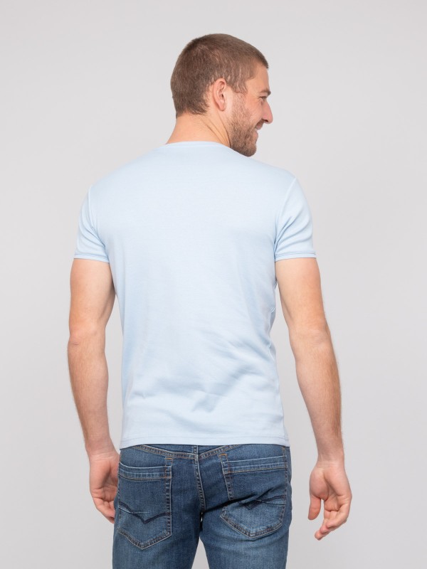 T shirt col rond coton...