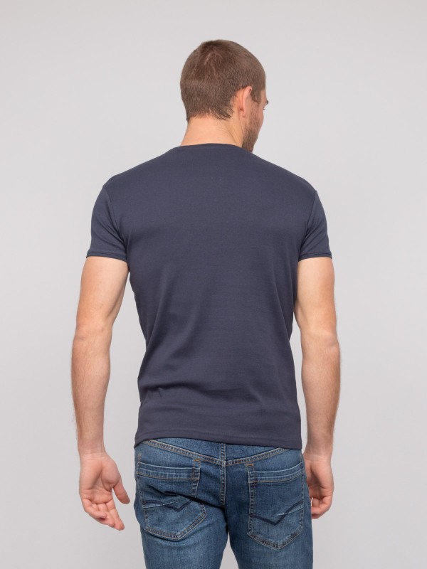 T shirt col rond coton...