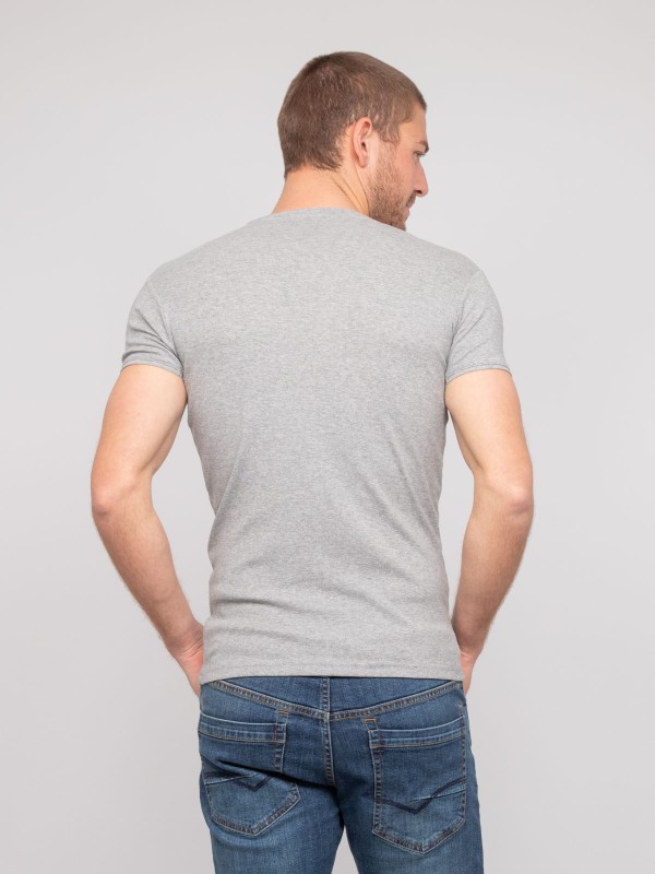 T shirt col rond coton...