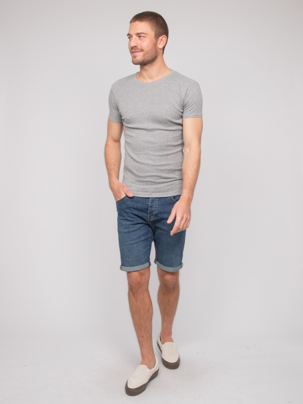 T shirt col rond coton...