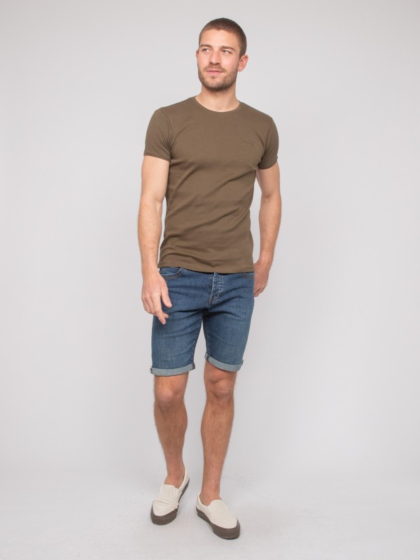 T shirt col rond coton...