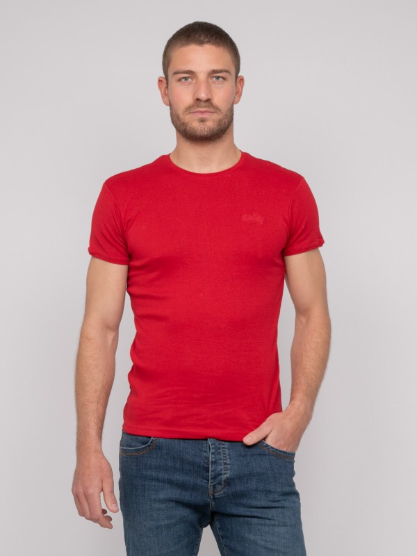 T shirt col rond coton...