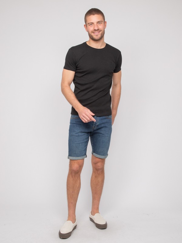 T shirt col rond coton...