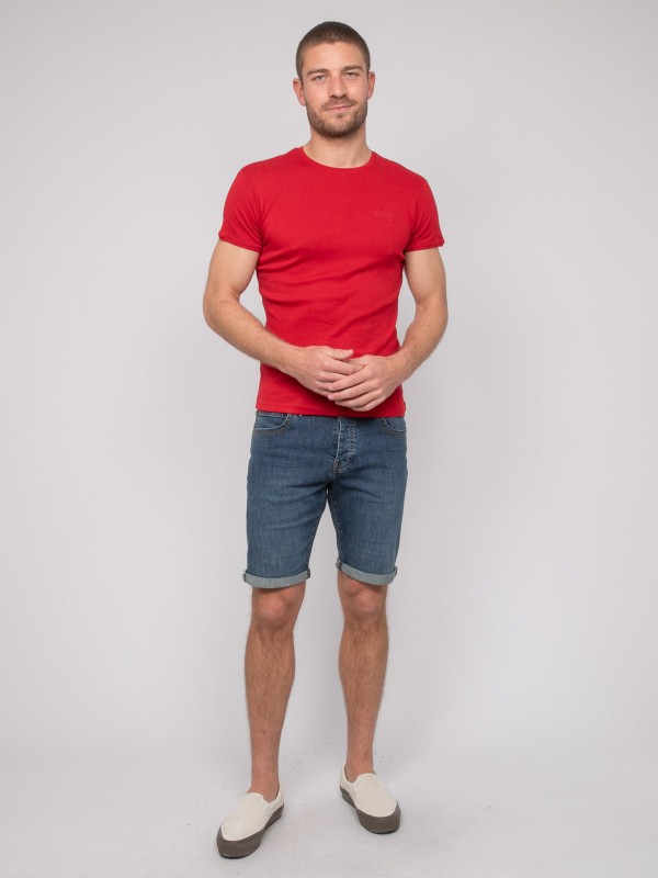 T shirt col rond coton...