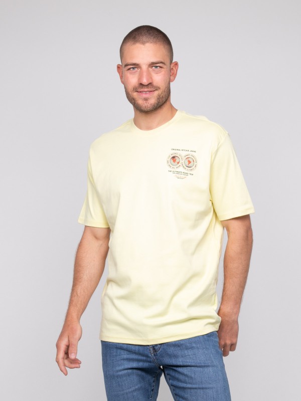 T-shirt oversize coton...