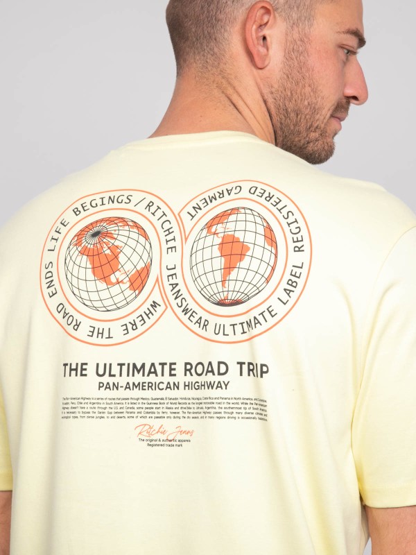 T-shirt oversize coton...