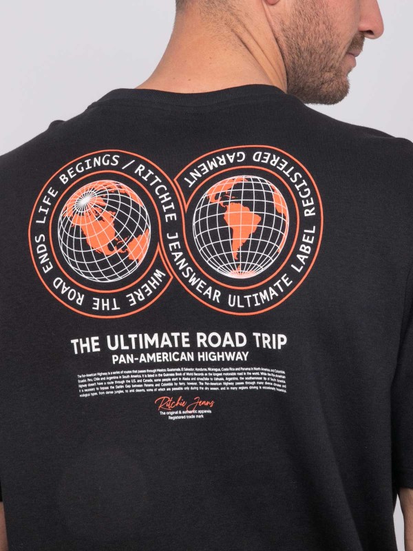 T-shirt oversize coton...