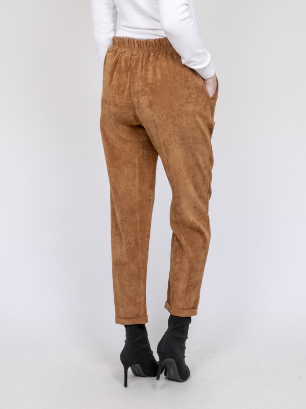 Pantalon effet velour EBILA...
