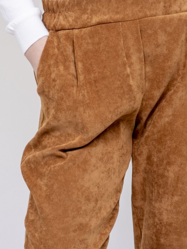 Pantalon effet velour EBILA...