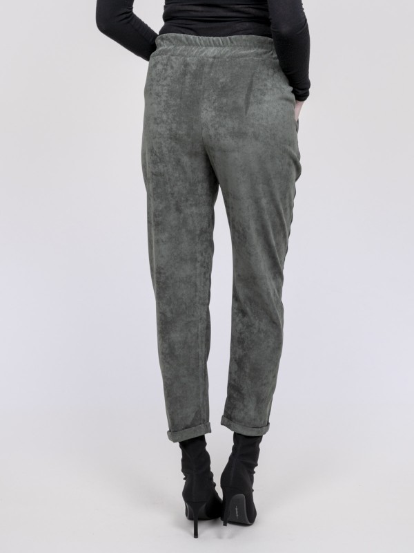 Pantalon effet velour EBILA...