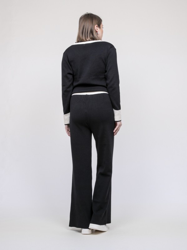 Ensemble pantalon maille ELINE