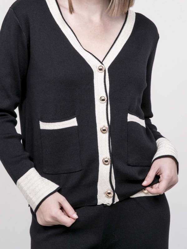 Ensemble pantalon maille ELINE