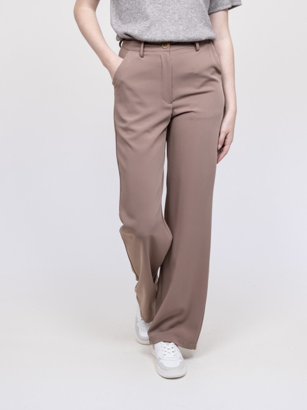 Pantalon droit ELMEDINA -...