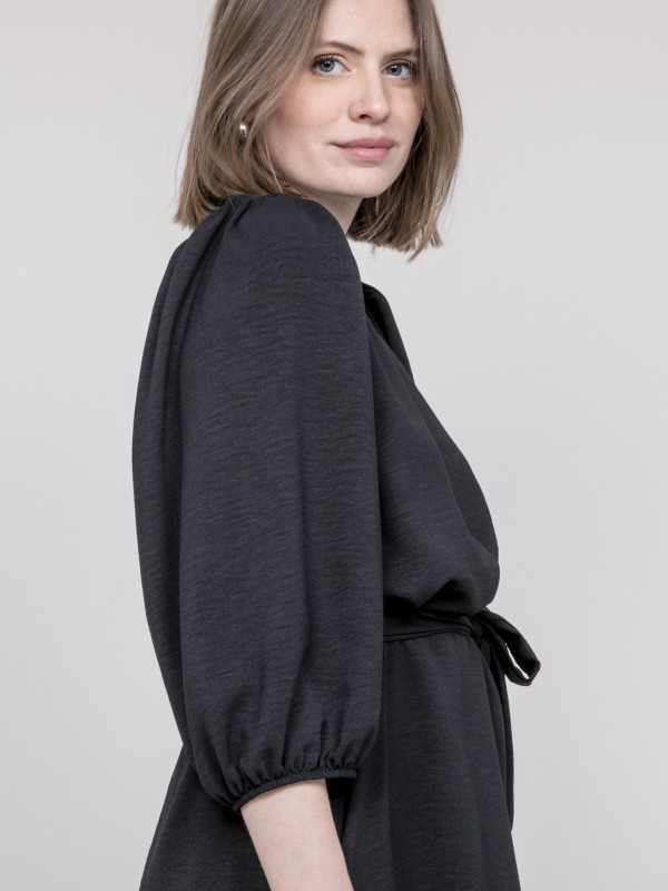 Robe courte INDONESIA - Noir