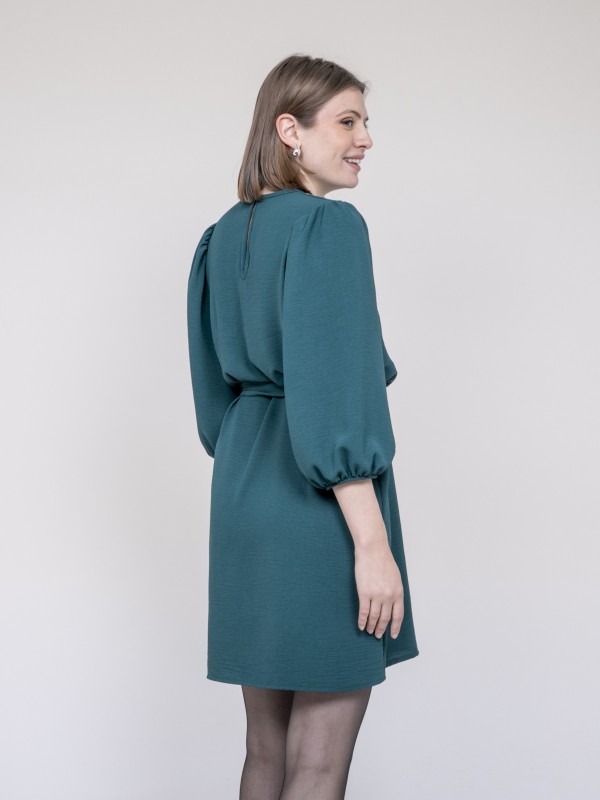 Robe courte INDONESIA - Vert