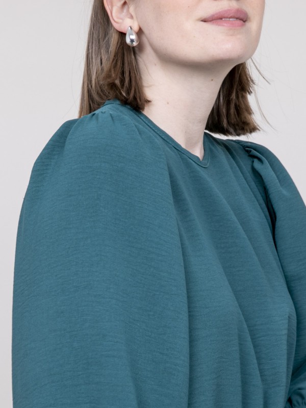 Robe courte INDONESIA - Vert