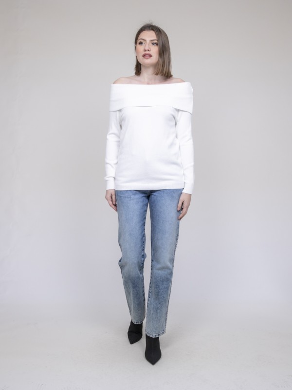 Pull col bardot KATARINA -...