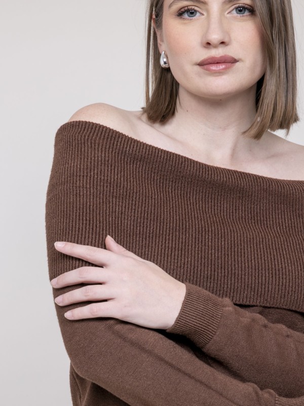 Pull col bardot KATARINA -...