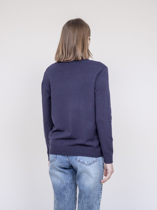 Pull col rond KATOLIE -...