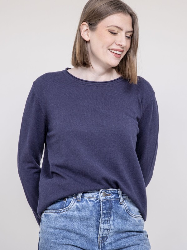 Pull col rond KATOLIE -...