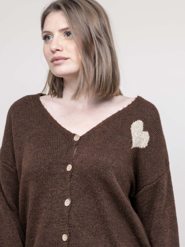 Cardigan KINERA - Marron